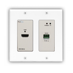 4K HDMI over HDBaseT Wall Plate Receiver