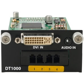 DVI to 4 LC Fiber Transmitter for RF6 Extension Center