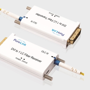 DVI Over 1LC Fiber Extension Receiver