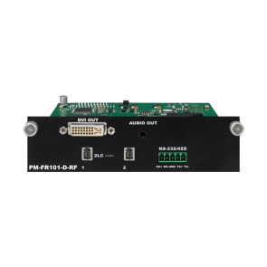 DVI over 2LC Fiber Optic Receiver
