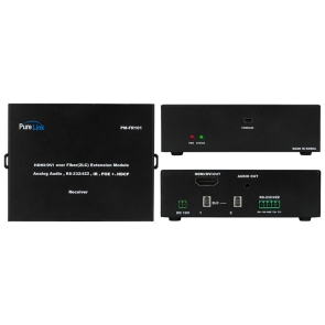 HDMI over 2 LC Fiber Receiver w/ RS-232