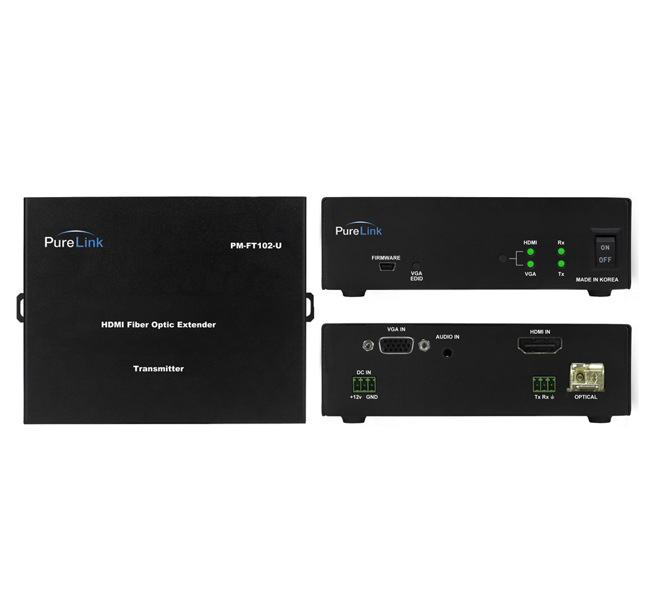4K HDMI/VGA to Fiber Optic Transmitter PureLink AV