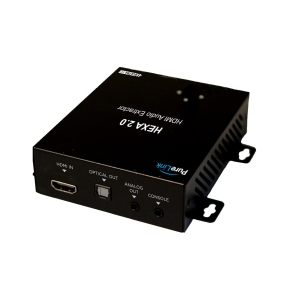 4K HDMI 1x2 DA Audio Extractor & Scaler