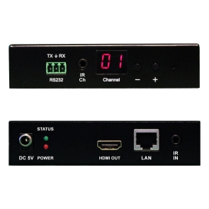HDMI over IP Receiver (Decoder) with PoE