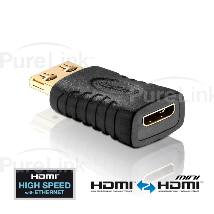 HDMI Male to Mini HDMI Female Adapter with TotalWire Technology - PureLink AV
