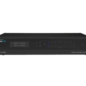 8x8 4K HDMI to HDBaseT Matrix Switcher w/PoC