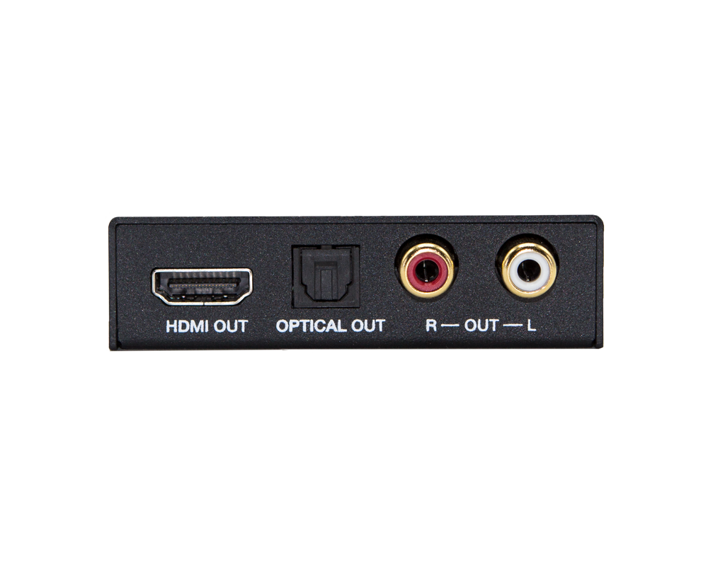 HD 1080P 7.1 PCM Audio Extractor With Multi RCA Optical Audio Outputs