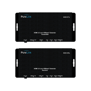 4K HDMI over HDBaseT Extension System w/Control & Bi-Directional PoC