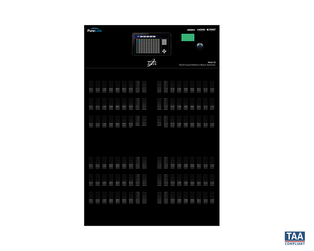 72x72 Media Axis™ Matrix Switcher Frame - PureLink AV
