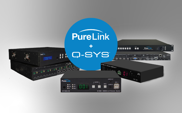 PureLink Solutions Now Offer Q-SYS Platform Integration