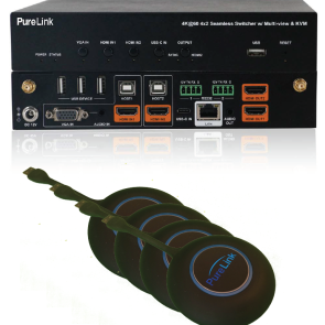 EIGHT SOURCE 4K MULTI-VIEWER COLLABORATION HUB