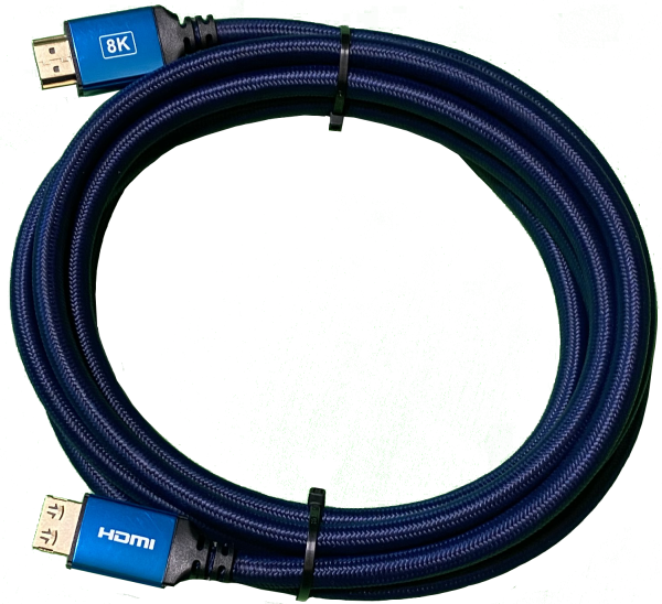 HDMI 2.1 Certified 8K High Performance HDMI Cable with Pressure Lock