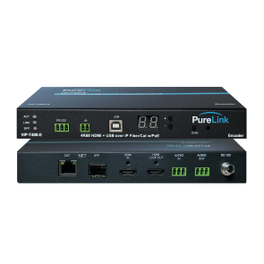4K60 HDMI & USB/KM CAT and Fiber - AV over IP Encoder - TAA