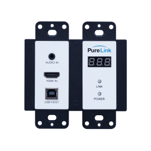 4K60 HDMI & USB/KM Double Gang In-wall AV over IP Encoder