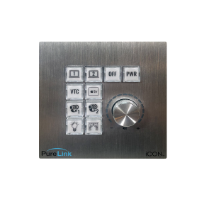 iCON™ K10D – Keypad / Rotary Push Dial Controller with EZControl™