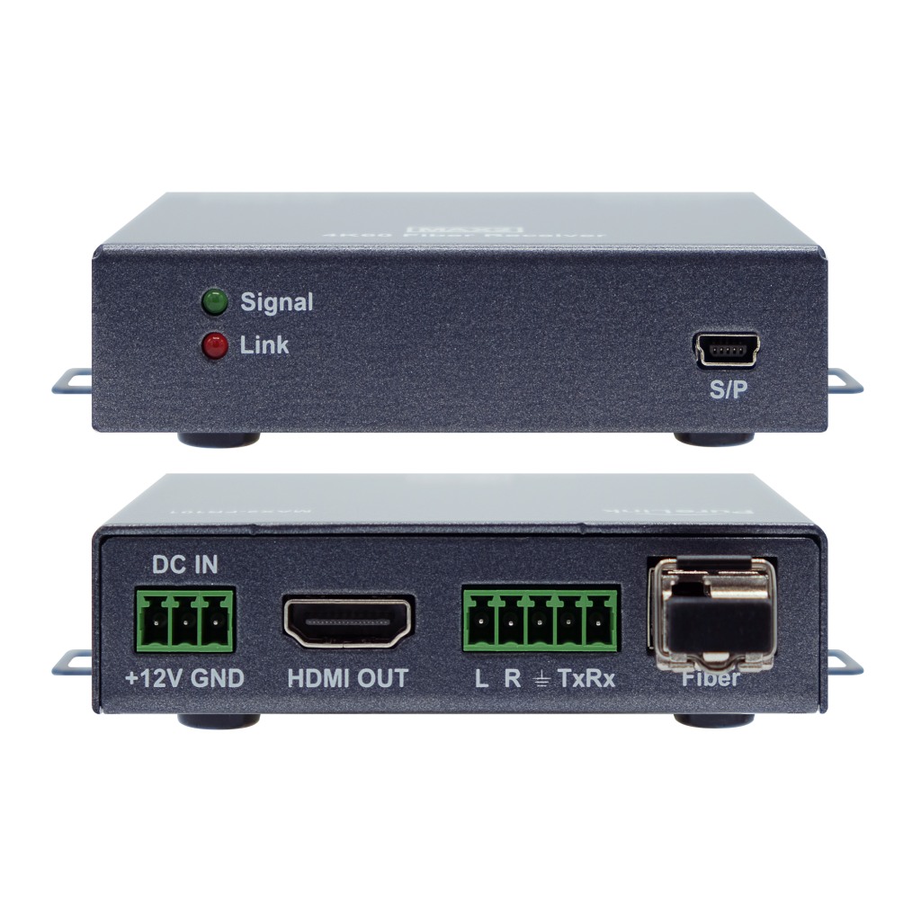 4K60 Fiber to HDMI™ Receiver for Media Axis™ 2 PureLink AV