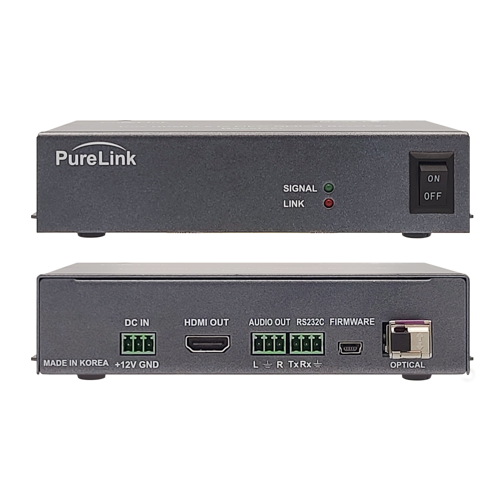 4K60 Fiber to HDMI™ Receiver for Media Axis™ 2 PureLink AV