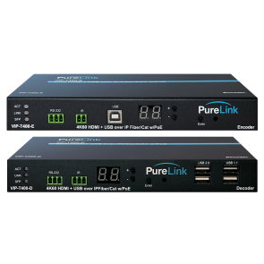AV over IP Extender Solution - 4K60 HDMI & USB/KM CAT and Fiber - TAA Compliant