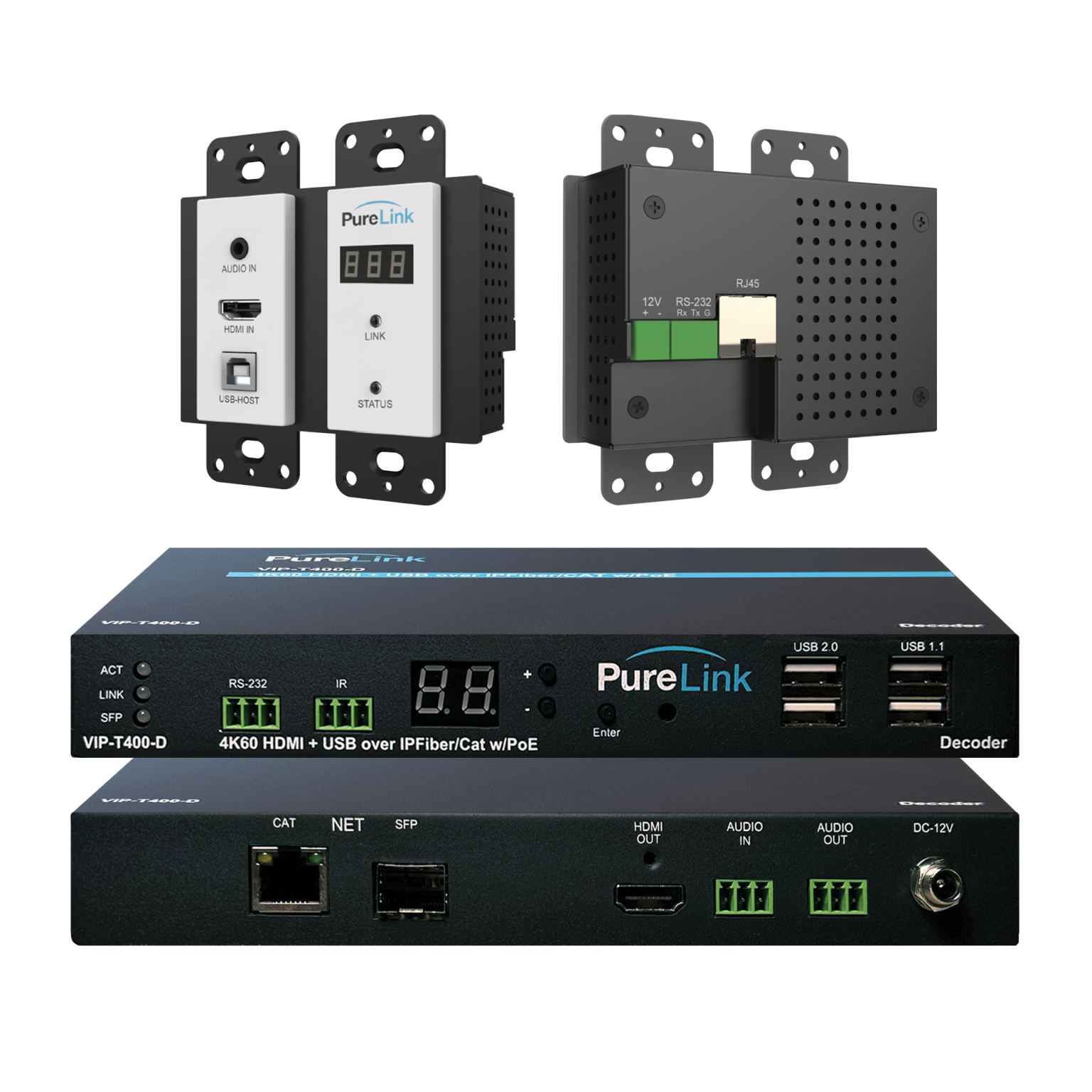 av-over-ip-extender-solution-4k60-hdmi-usb-kvm-with-wallplate