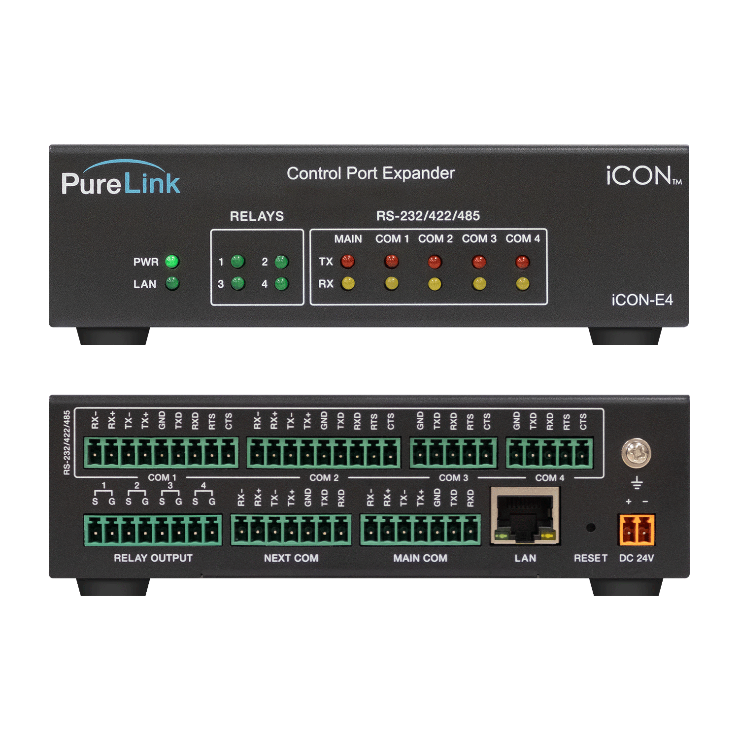 ピュアコントロール iCON™ E4 – Control Port Expander for all iCON Controllers